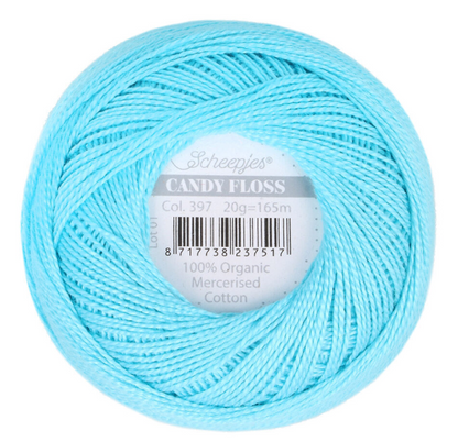 Candy Floss: Organic Mercerized Cotton (Multiple Colors)