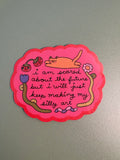 Silly Art Sticker
