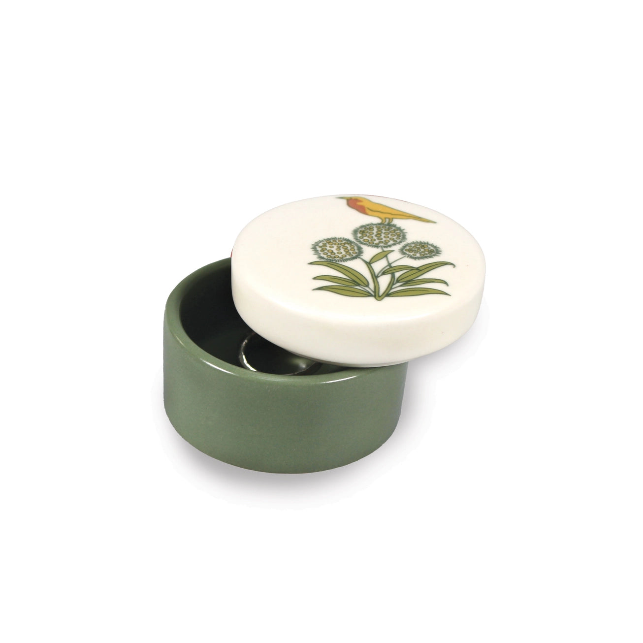 Vintage Botanical Trinket Box