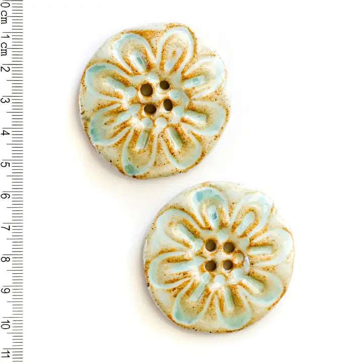 Large Flower Buttons