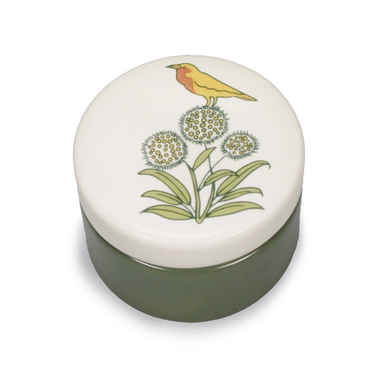 Vintage Botanical Trinket Box