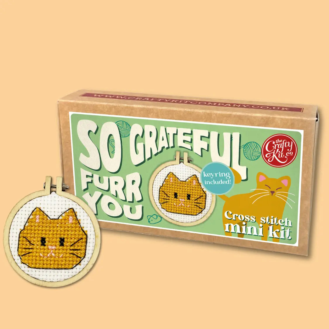 Mini Matchbox Cross Stitch Kit - Multiple Designs