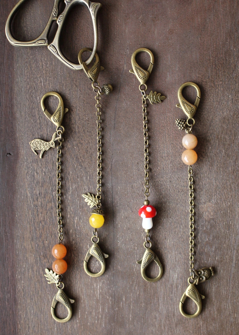 Scissors Chain Woodland Scissors Chains – Sew to Speak