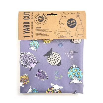 Splash Fabric: Laminated Cotton in 1 Yard Cuts