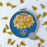 Embroidery Kit: Daffodil