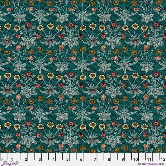 Lodden by Morris & Co: Daisy Fields in Teal