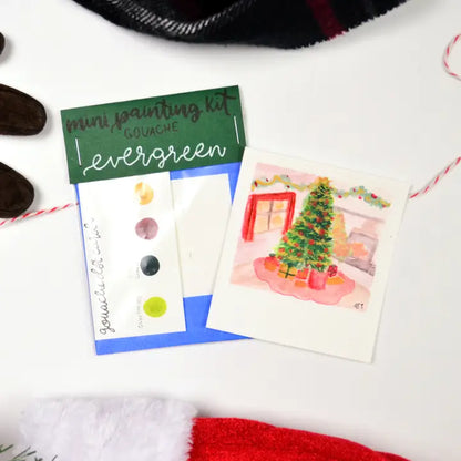 Mini Holiday-Themed Painting Kits from Lavender Chai Co. (Multiple Varieties)