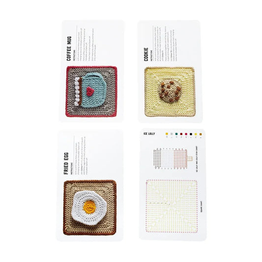 3D Granny Square Card Deck