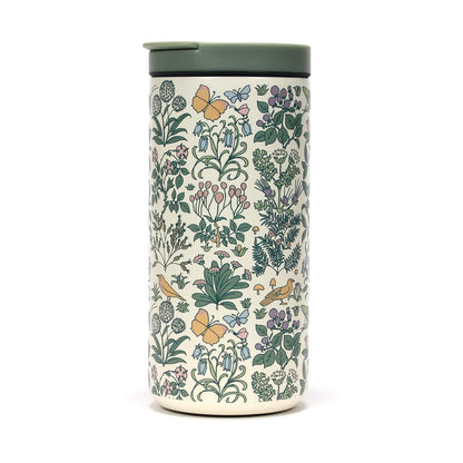 Vintage Botanical Travel Tumbler by Half Moon Bay By Design