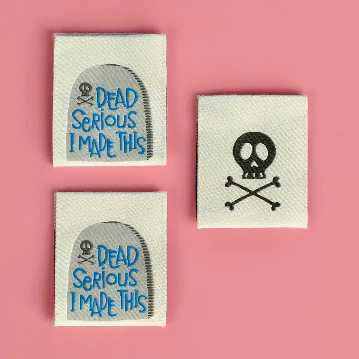 Kati Cupcake Labels: Dead Serious I Made This