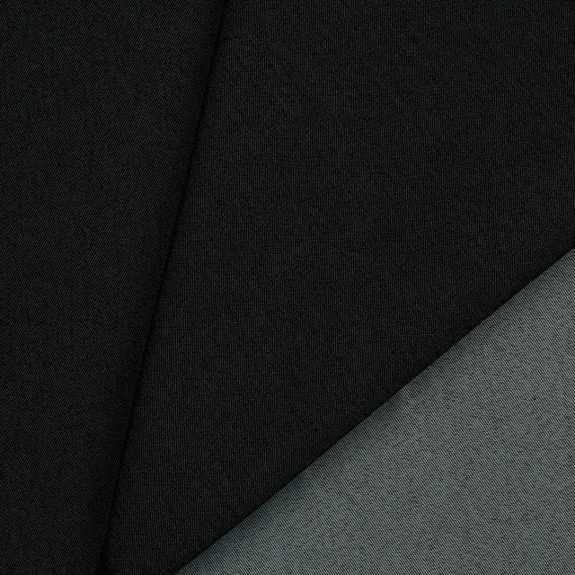 Cotton/Poly Denim in Black
