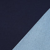 Denim French Terry in Light Blue