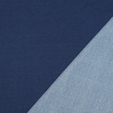 Denim French Terry in Medium Blue