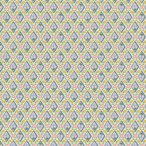 Petite Petals: Diamonds in Green