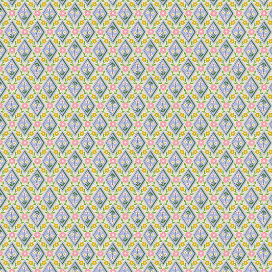 Petite Petals: Diamonds in Green