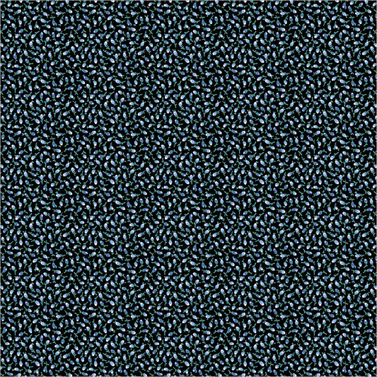 Pocket Posies: Ditsy Bloom in Black