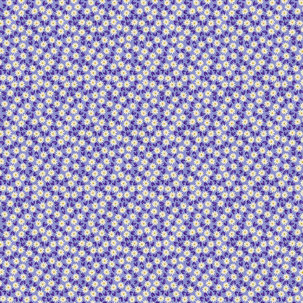 Petite Petals: Ditsy Daisy in Light Blue