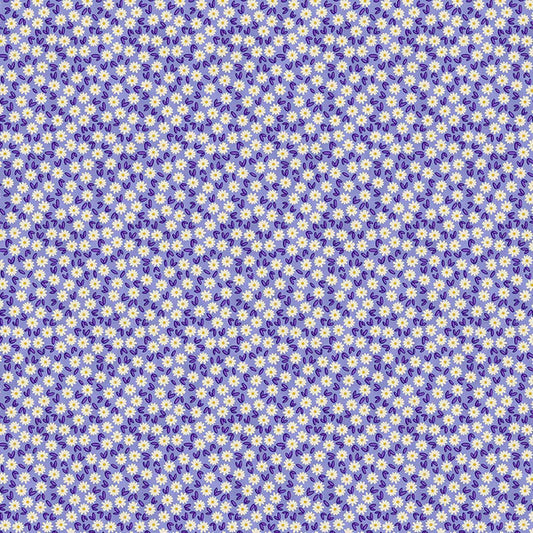 Petite Petals: Ditsy Daisy in Light Blue