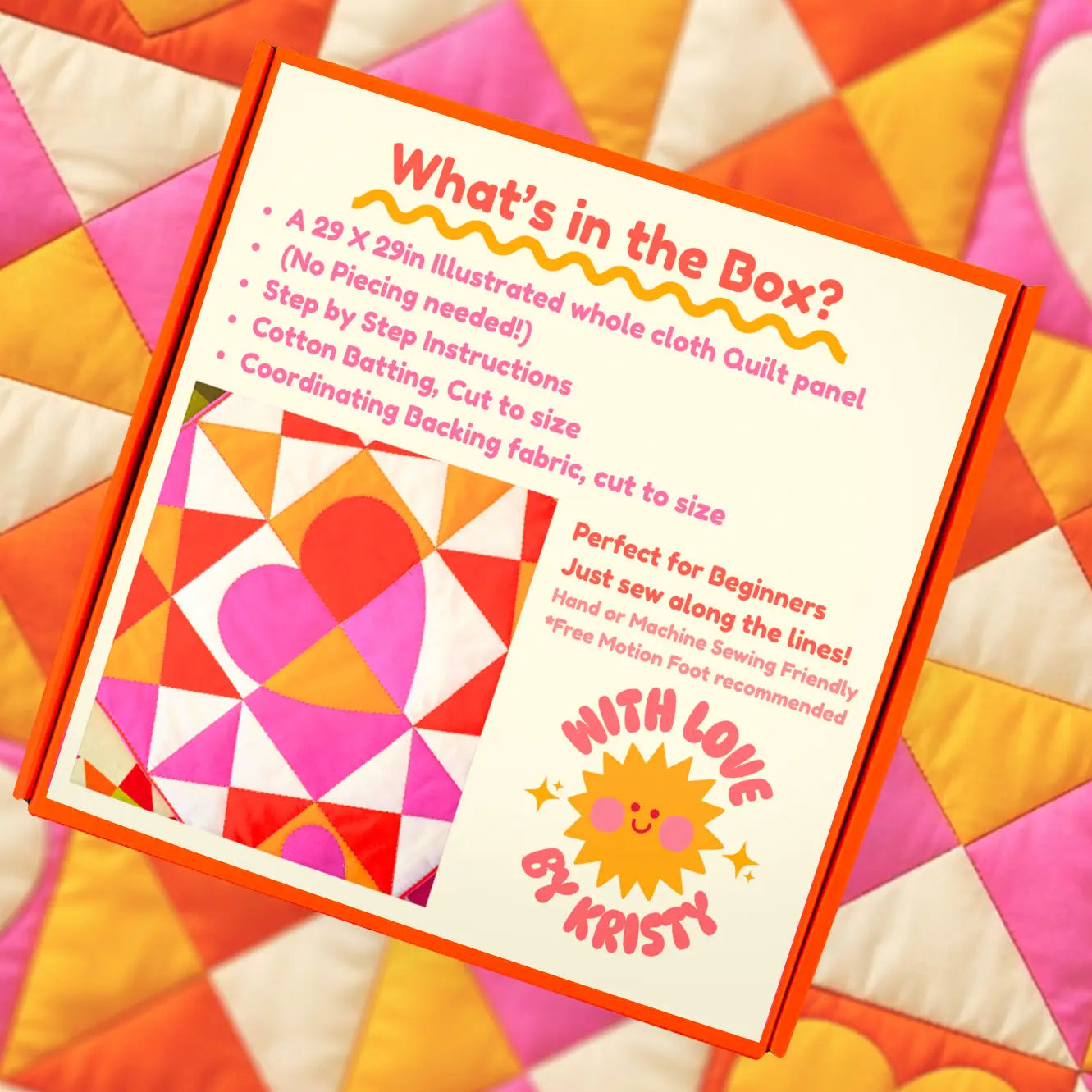 The Color Me DIY Quilt Kit
