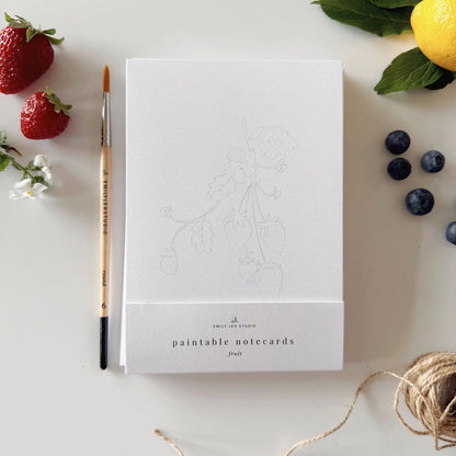 Emily Lex Studio - Paintable Notecards in Multiple Designs