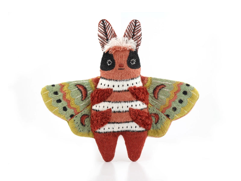 Moth Embroidery Kit