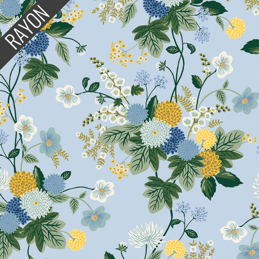 Dahlia: Dahlia Rayon in Blue