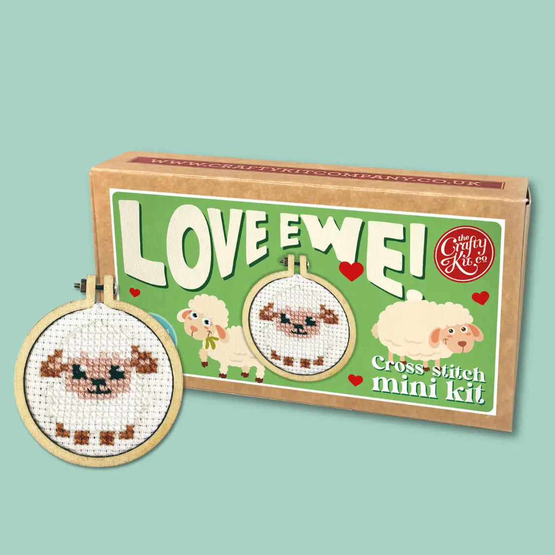 Mini Matchbox Cross Stitch Kit - Multiple Designs