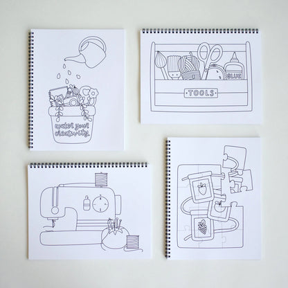 Kyn You Believe It: Make Yourself At Home Coloring Book