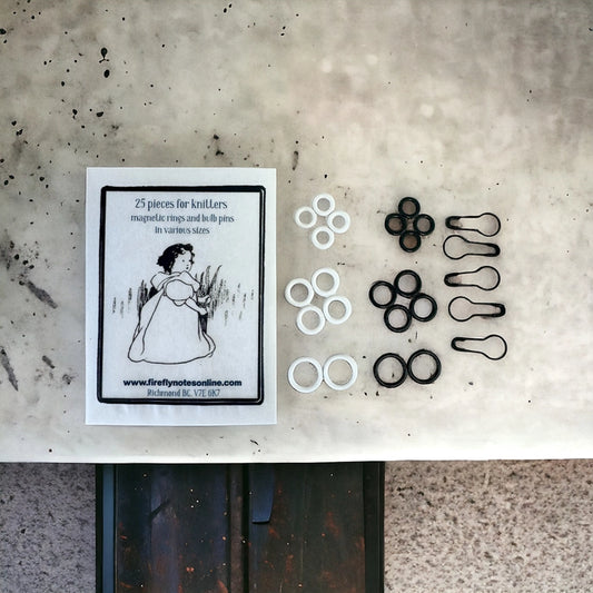 Magnetic Stitch Markers for Knitters