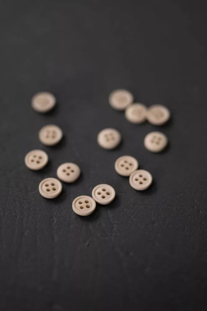 Cotton Button 15mm - Multiple Colors