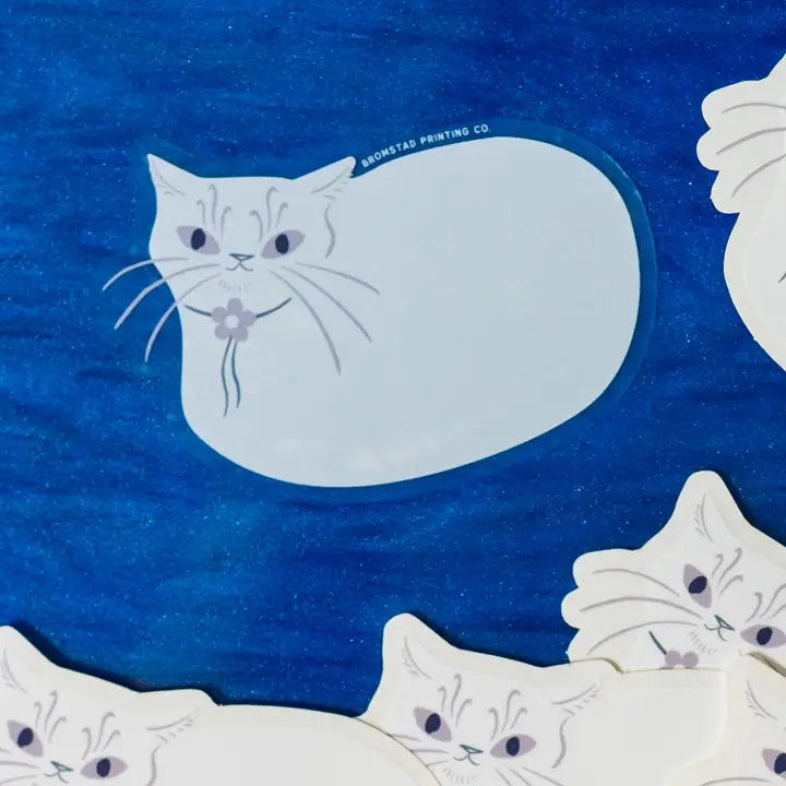 Loaf Cat Clear Sticker
