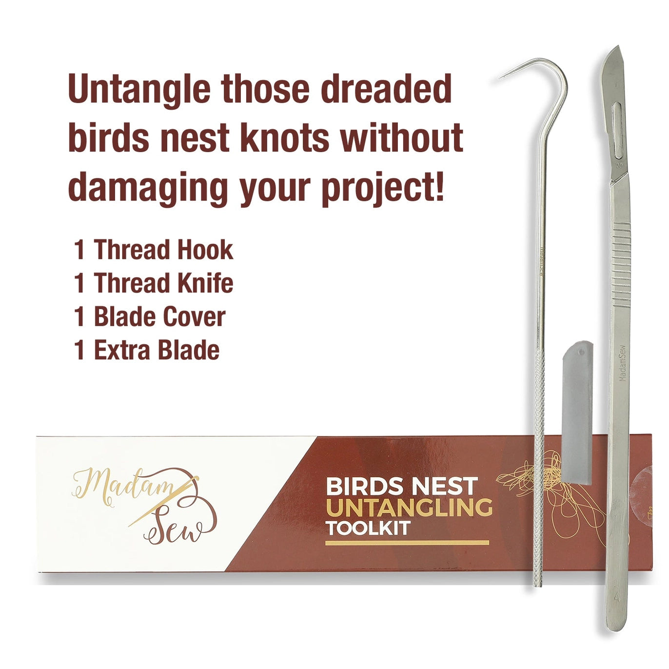 Birds Nest Toolkit - Your Way Out of Sewing Machine Birdnesting