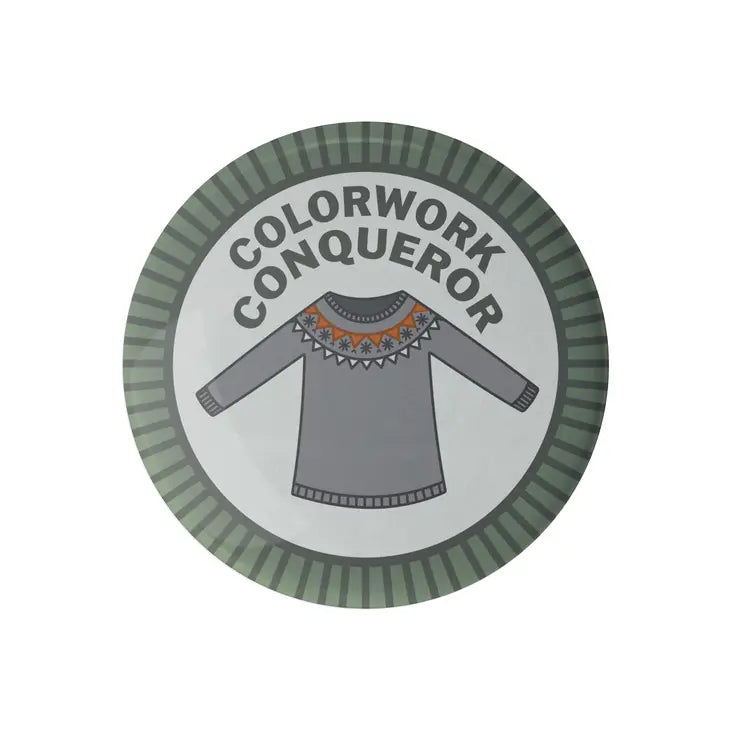 Colorwork Conqueror Knitting Merit Badge