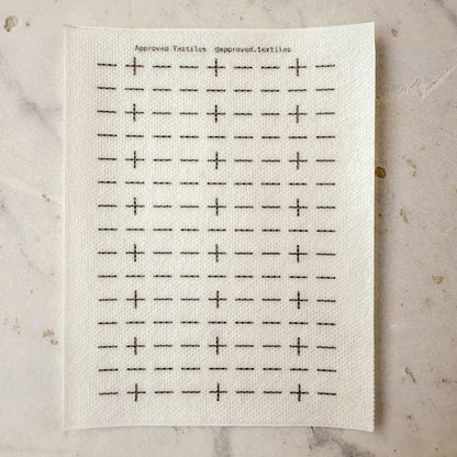 Mending + Embellishment Transfer: Agnes Martin