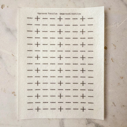 Mending + Embellishment Transfer: Agnes Martin