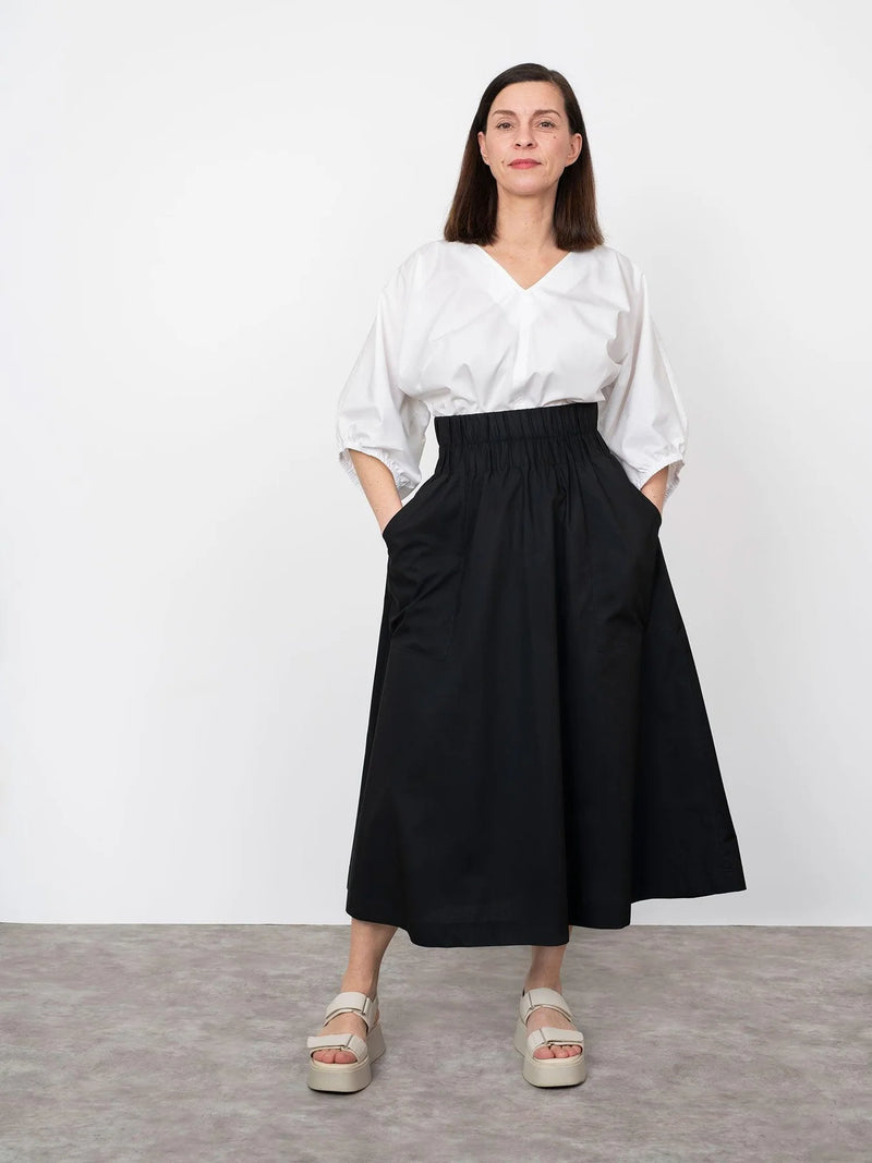 The Assembly Line: Elastic Waist Maxi Skirt