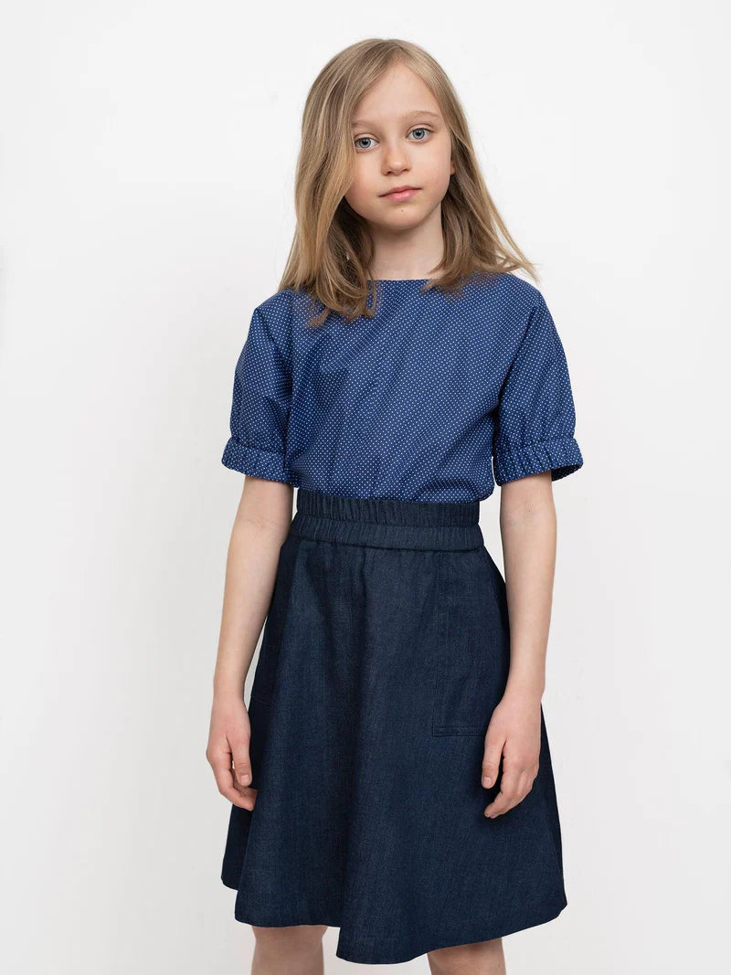 Elastic Waist Skirt Mini (4-10 yrs) - The Assembly Line