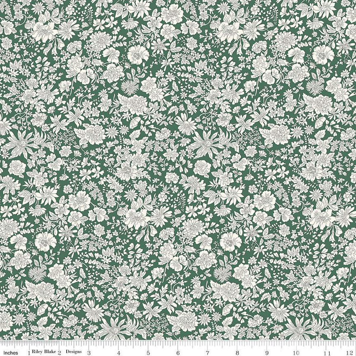 Liberty Fabrics: Emily Belle in Evergreen