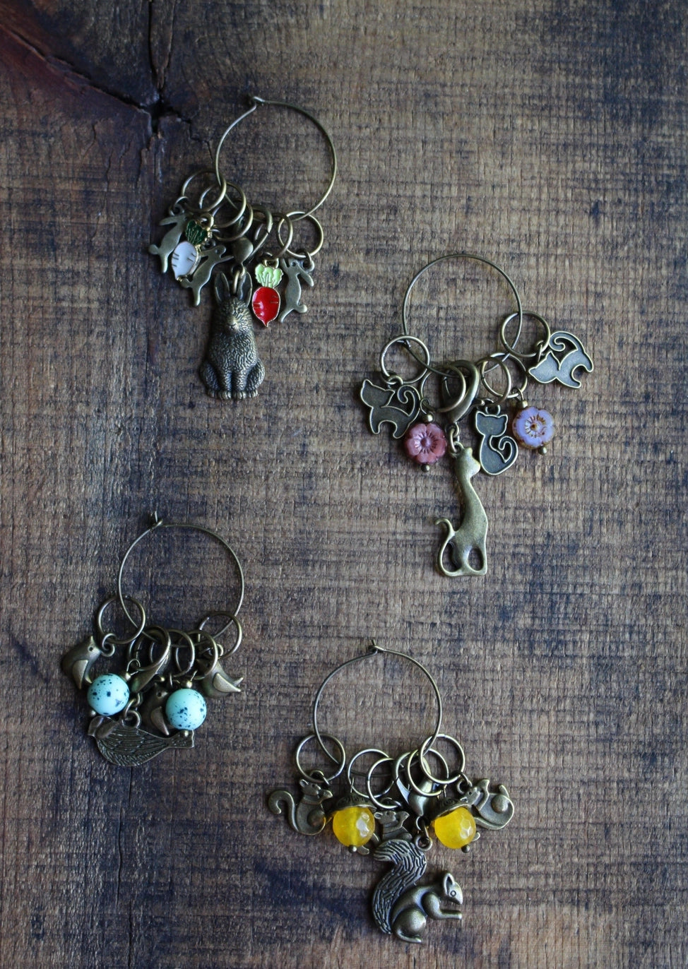 NNK Press - Animal Family Stitch Marker Sets