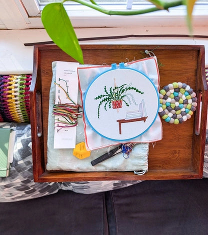 Ricrac Embroidery Kit