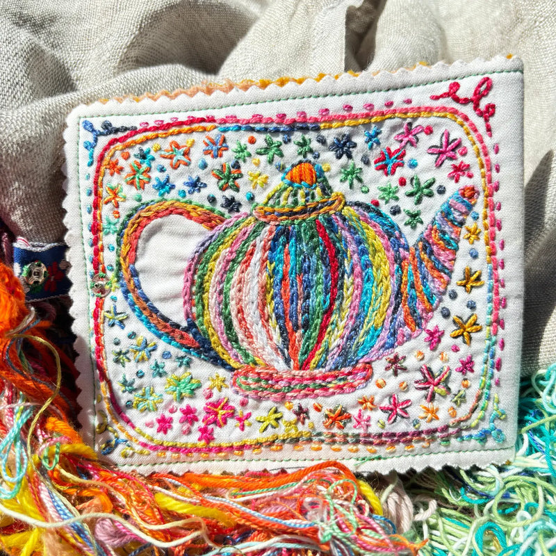 Tea & Tomatoes Needlebook Embroidery Kit