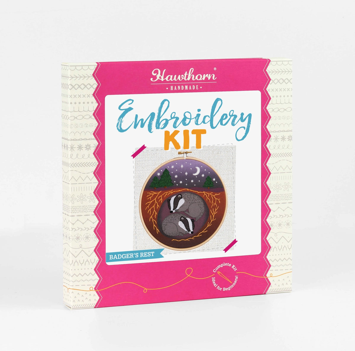 Badger's Rest Embroidery Kit