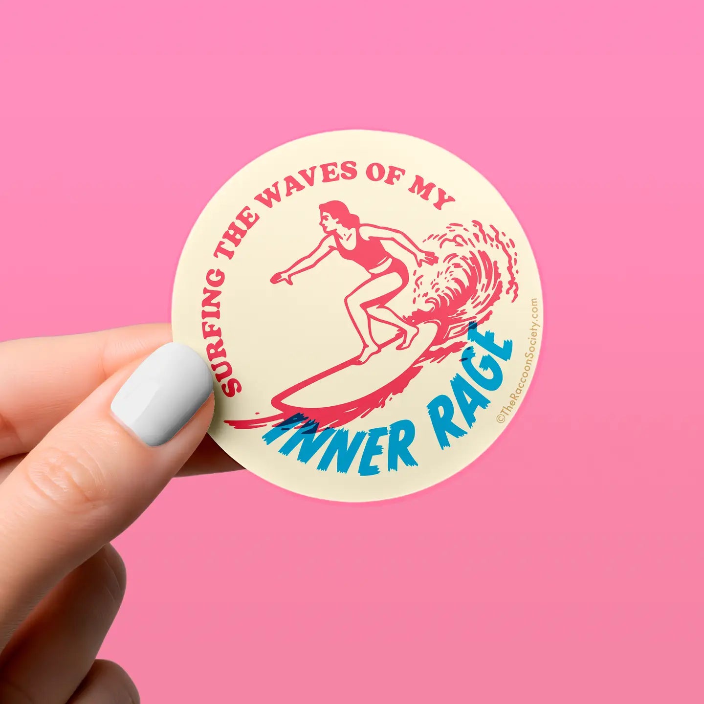 The Raccoon Society Vinyl Stickers