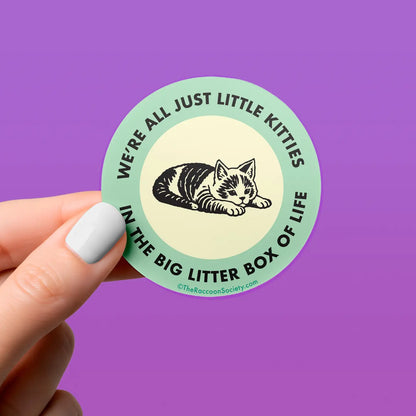 The Raccoon Society Vinyl Stickers