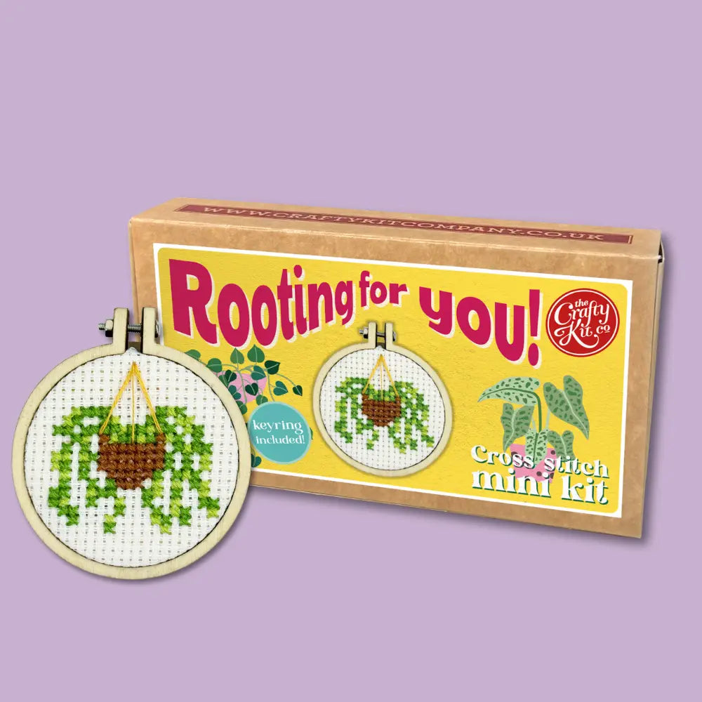 Mini Matchbox Cross Stitch Kit - Multiple Designs