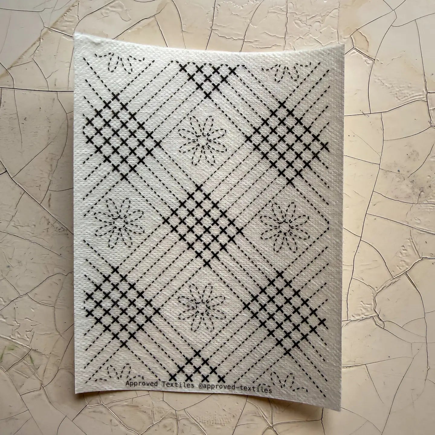 Mending + Embellishment Transfer: Daisies