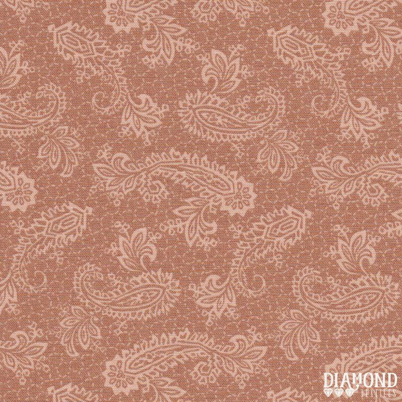 Diamond Textiles: A Common Thread in Pink Paisley 10592