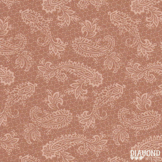 Diamond Textiles: A Common Thread in Pink Paisley 10592