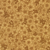 Fabric Market: Field of Flowers in Hazelnut