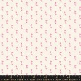 Warp and Weft Ooh Lucky Lucky: Flicker in Natural Pink